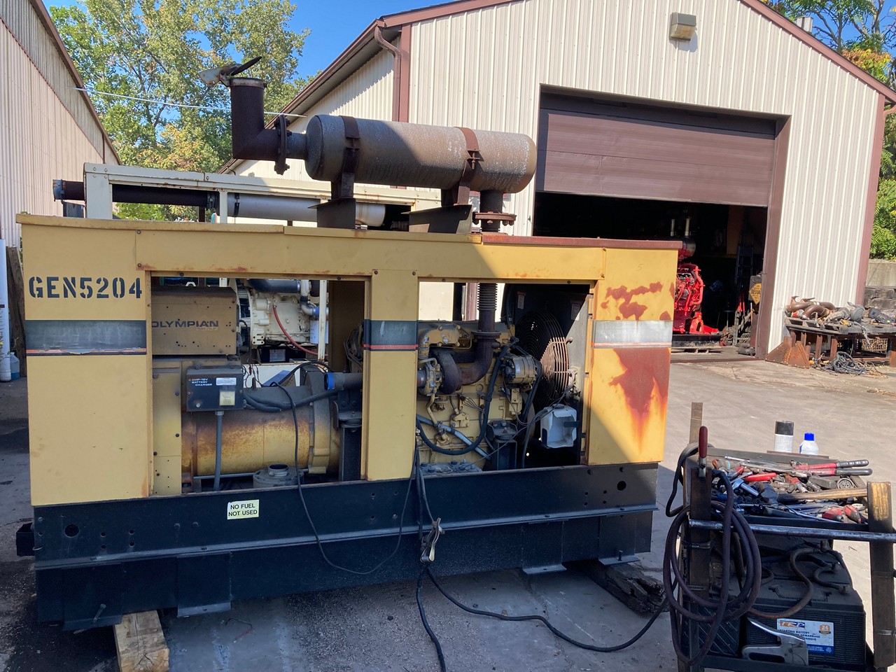 1993 Caterpillar 3056T 80KW Diesel Generator